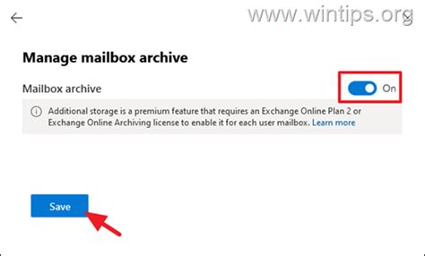 exchange online archive license|Enable archive mailboxes for Microsoft 365 .
